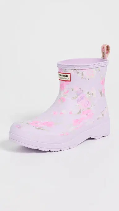 Hunter Boots Hunter x LoveShackFancy Play Short Rain Boots Light Purple 30 | Thumbnail 2 Hunter Boots Hunter x LoveShackFancy Play Short Rain Boots Light Purple 30 | Thumbnail 2