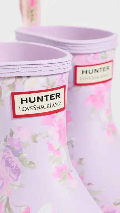 Hunter Boots Hunter x LoveShackFancy Play Short Rain Boots Light Purple 30 | Thumbnail 6 Hunter Boots Hunter x LoveShackFancy Play Short Rain Boots Light Purple 30 | Thumbnail 6