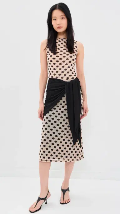 Norma Kamali Triangle Scarf Skirt | Thumbnail 2 Norma Kamali Triangle Scarf Skirt | Thumbnail 2
