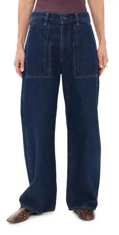 AGOLDE Petite Low Curve Utility Jeans | Thumbnail 1 AGOLDE Petite Low Curve Utility Jeans | Thumbnail 1