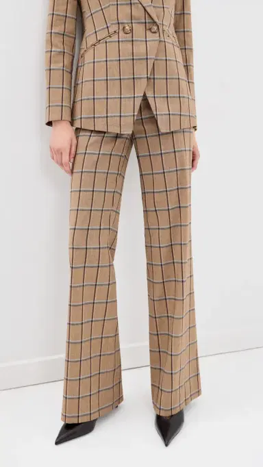 Veronica Beard Tonelli Trousers Ochre Multi | Thumbnail 2 Veronica Beard Tonelli Trousers Ochre Multi | Thumbnail 2
