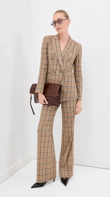 Veronica Beard Tonelli Trousers Ochre Multi | Thumbnail 5 Veronica Beard Tonelli Trousers Ochre Multi | Thumbnail 5
