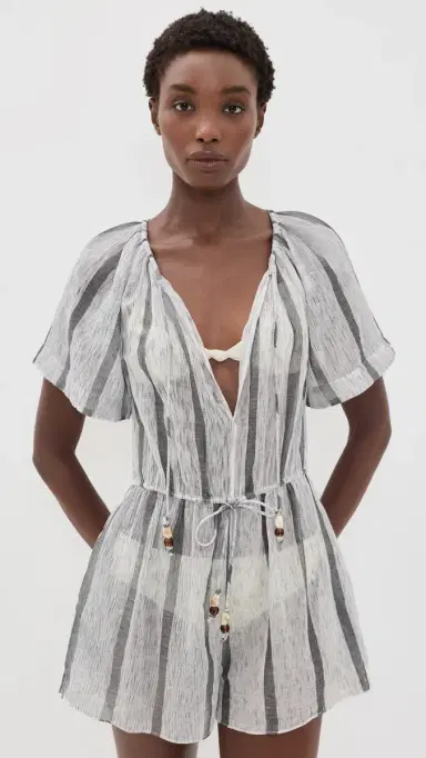 Ulla Johnson Valeria Mini Coverup Jumpsuit | Thumbnail 2 Ulla Johnson Valeria Mini Coverup Jumpsuit | Thumbnail 2