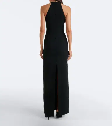 David Koma Embellished halterneck cady gown | Thumbnail 4 David Koma Embellished halterneck cady gown | Thumbnail 4