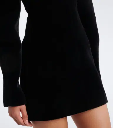 David Koma Off-shoulder velvet minidress | Thumbnail 2 David Koma Off-shoulder velvet minidress | Thumbnail 2