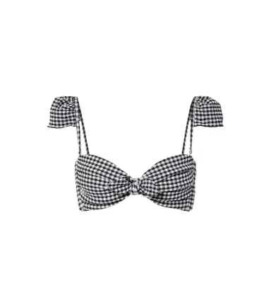 Montce Cabana gingham seersucker bikini top | Thumbnail 1 Montce Cabana gingham seersucker bikini top | Thumbnail 1