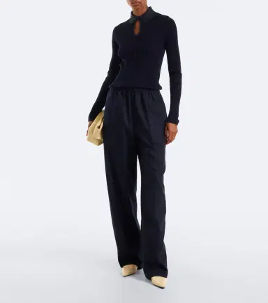 Jil Sander Wool wide-leg pants | Thumbnail 5 Jil Sander Wool wide-leg pants | Thumbnail 5