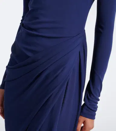Erdem Draped jersey midi dress | Thumbnail 2 Erdem Draped jersey midi dress | Thumbnail 2