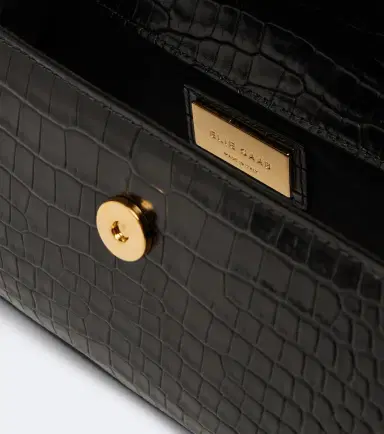Elie Saab Petit Wave croc-effect leather top-handle bag | Thumbnail 2 Elie Saab Petit Wave croc-effect leather top-handle bag | Thumbnail 2