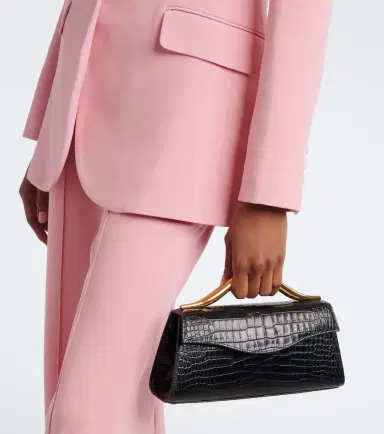 Elie Saab Petit Wave croc-effect leather top-handle bag | Thumbnail 5 Elie Saab Petit Wave croc-effect leather top-handle bag | Thumbnail 5