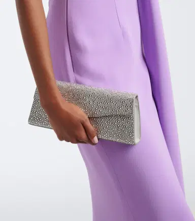 Elie Saab The Midnight embellished suede clutch | Thumbnail 4 Elie Saab The Midnight embellished suede clutch | Thumbnail 4