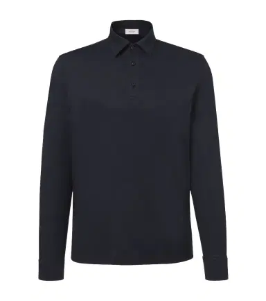 AGNONA Cotton and silk polo shirt | Thumbnail 1 AGNONA Cotton and silk polo shirt | Thumbnail 1