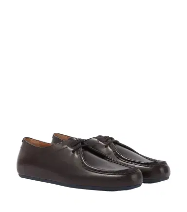 Jil Sander Hood leather lace-up shoes | Thumbnail 1 Jil Sander Hood leather lace-up shoes | Thumbnail 1