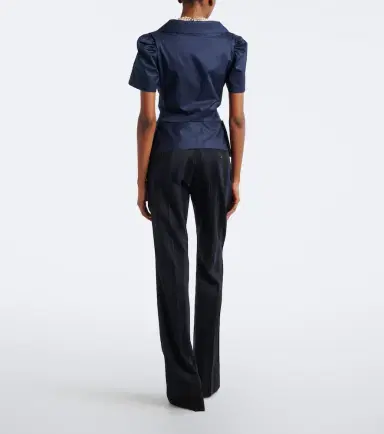 Vivienne Westwood Ray striped virgin wool flared pants | Thumbnail 2 Vivienne Westwood Ray striped virgin wool flared pants | Thumbnail 2