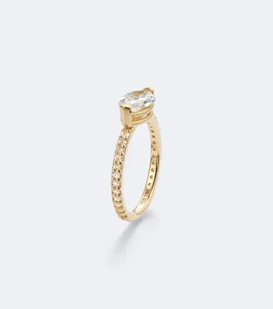 SHAY JEWELRY 18kt gold pinky ring with diamonds | Thumbnail 2 SHAY JEWELRY 18kt gold pinky ring with diamonds | Thumbnail 2