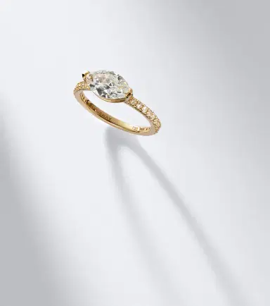SHAY JEWELRY 18kt gold pinky ring with diamonds | Thumbnail 5 SHAY JEWELRY 18kt gold pinky ring with diamonds | Thumbnail 5