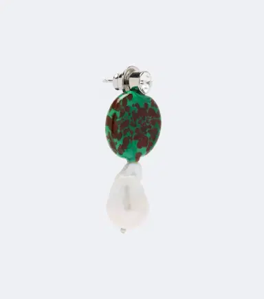 Dries Van Noten Embellished drop earrings | Thumbnail 4 Dries Van Noten Embellished drop earrings | Thumbnail 4