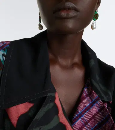 Dries Van Noten Embellished drop earrings | Thumbnail 5 Dries Van Noten Embellished drop earrings | Thumbnail 5