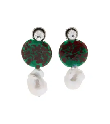 Dries Van Noten Embellished drop earrings | Thumbnail 1 Dries Van Noten Embellished drop earrings | Thumbnail 1