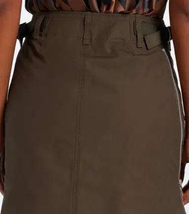 Sacai Pleated cotton midi skirt | Thumbnail 5 Sacai Pleated cotton midi skirt | Thumbnail 5