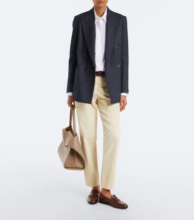 ELEVENTY New York cotton-blend tapered pants | Thumbnail 4 ELEVENTY New York cotton-blend tapered pants | Thumbnail 4