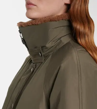 Brunello Cucinelli Shearling-trimmed cotton-blend jacket | Thumbnail 7 Brunello Cucinelli Shearling-trimmed cotton-blend jacket | Thumbnail 7
