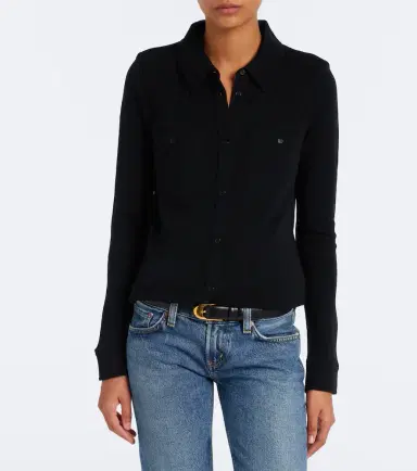 Nili Lotan Ibra wool shirt | Thumbnail 3 Nili Lotan Ibra wool shirt | Thumbnail 3