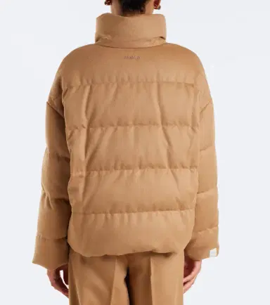 Max Mara Reversible camel hair down jacket | Thumbnail 5 Max Mara Reversible camel hair down jacket | Thumbnail 5