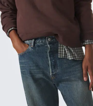 A.PRESSE A. Presse Faded wide-leg jeans | Thumbnail 2 A.PRESSE A. Presse Faded wide-leg jeans | Thumbnail 2