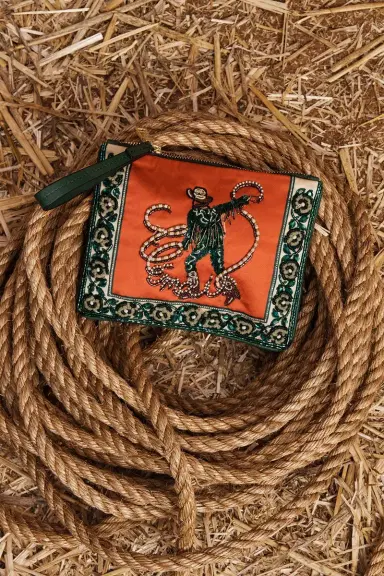 ALÉMAIS Ace Cowboy Embellished Clutch | Thumbnail 2 ALÉMAIS Ace Cowboy Embellished Clutch | Thumbnail 2