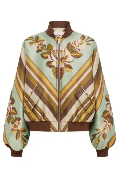 ALÉMAIS La Rosa Bomber Jacket | Thumbnail 1 ALÉMAIS La Rosa Bomber Jacket | Thumbnail 1