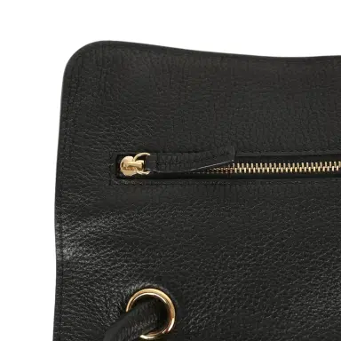 Chanel Chanel Maxi "Souplissimo" Small Flap Bag Black Grained Calfskin Gold Hardware | Thumbnail 12 Chanel Chanel Maxi "Souplissimo" Small Flap Bag Black Grained Calfskin Gold Hardware | Thumbnail 12