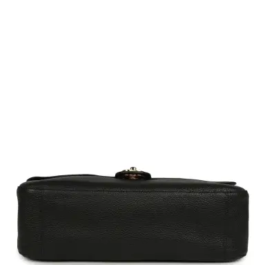 Chanel Chanel Maxi "Souplissimo" Small Flap Bag Black Grained Calfskin Gold Hardware | Thumbnail 8 Chanel Chanel Maxi "Souplissimo" Small Flap Bag Black Grained Calfskin Gold Hardware | Thumbnail 8
