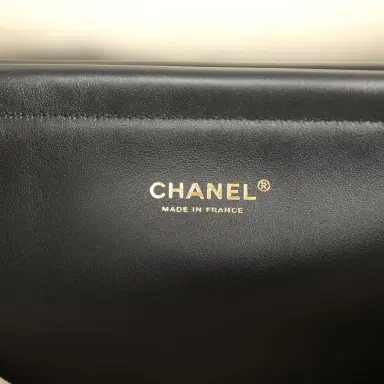 Chanel Chanel XXL "Urban Essential" Shopping Tote Black Calfskin and Multi Tweed Gold Hardware | Thumbnail 10 Chanel Chanel XXL "Urban Essential" Shopping Tote Black Calfskin and Multi Tweed Gold Hardware | Thumbnail 10