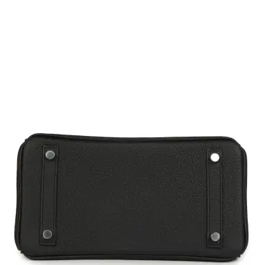 HERMÈS Hermes Birkin 25 Black Togo Palladium Hardware | Thumbnail 6 HERMÈS Hermes Birkin 25 Black Togo Palladium Hardware | Thumbnail 6