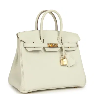 HERMÈS Hermes Birkin 25 Mushroom Togo Gold Hardware | Thumbnail 2 HERMÈS Hermes Birkin 25 Mushroom Togo Gold Hardware | Thumbnail 2