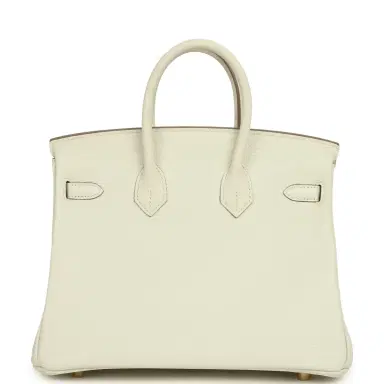 HERMÈS Hermes Birkin 25 Mushroom Togo Gold Hardware | Thumbnail 4 HERMÈS Hermes Birkin 25 Mushroom Togo Gold Hardware | Thumbnail 4