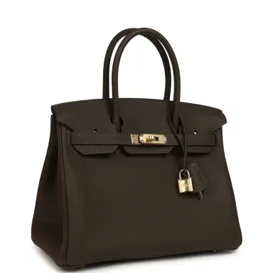 HERMÈS Hermes Birkin 30 Vert Loden Togo Permabrass Hardware | Thumbnail 2 HERMÈS Hermes Birkin 30 Vert Loden Togo Permabrass Hardware | Thumbnail 2