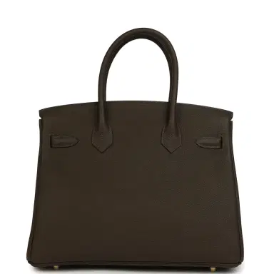 HERMÈS Hermes Birkin 30 Vert Loden Togo Permabrass Hardware | Thumbnail 4 HERMÈS Hermes Birkin 30 Vert Loden Togo Permabrass Hardware | Thumbnail 4