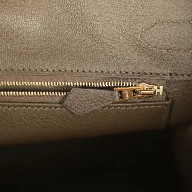 HERMÈS Hermes Birkin 30 Vert Loden Togo Permabrass Hardware | Thumbnail 9 HERMÈS Hermes Birkin 30 Vert Loden Togo Permabrass Hardware | Thumbnail 9
