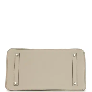 HERMÈS Hermes Birkin 35 Beton Togo Palladium Hardware | Thumbnail 6 HERMÈS Hermes Birkin 35 Beton Togo Palladium Hardware | Thumbnail 6