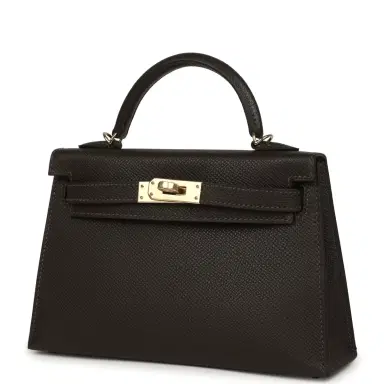 HERMÈS Hermes Kelly Sellier 20 Bai-Brun Epsom Permabrass Hardware | Thumbnail 5 HERMÈS Hermes Kelly Sellier 20 Bai-Brun Epsom Permabrass Hardware | Thumbnail 5
