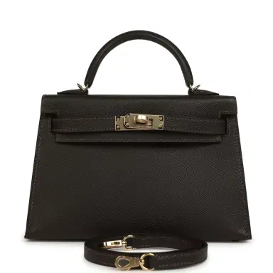 HERMÈS Hermes Kelly Sellier 20 Bai-Brun Epsom Permabrass Hardware | Thumbnail 1 HERMÈS Hermes Kelly Sellier 20 Bai-Brun Epsom Permabrass Hardware | Thumbnail 1