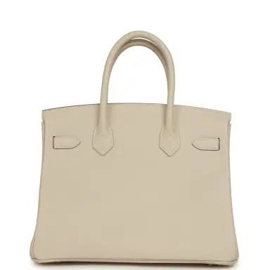 HERMÈS Pre-owned Hermes Birkin 30 Craie Epsom Gold Hardware | Thumbnail 4 HERMÈS Pre-owned Hermes Birkin 30 Craie Epsom Gold Hardware | Thumbnail 4