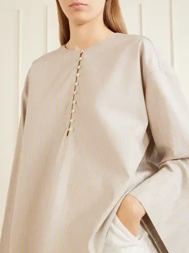 Kallmeyer Marguerite Striped Cotton-poplin Blouse | Thumbnail 5 Kallmeyer Marguerite Striped Cotton-poplin Blouse | Thumbnail 5
