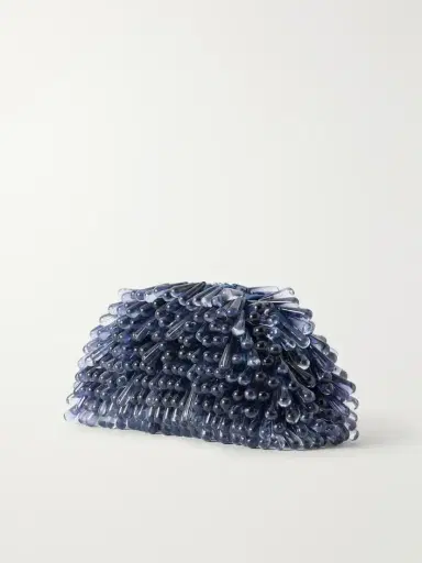 Cult Gaia Jaala Nano Beaded Leather Clutch | Thumbnail 4 Cult Gaia Jaala Nano Beaded Leather Clutch | Thumbnail 4