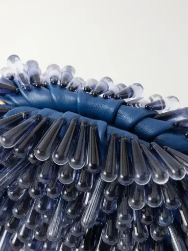 Cult Gaia Jaala Nano Beaded Leather Clutch | Thumbnail 5 Cult Gaia Jaala Nano Beaded Leather Clutch | Thumbnail 5