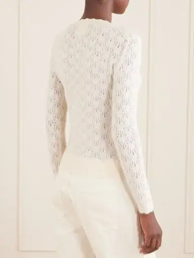 Marant Étoile Obeline Wool-blend Chrochet Sweater | Thumbnail 4 Marant Étoile Obeline Wool-blend Chrochet Sweater | Thumbnail 4