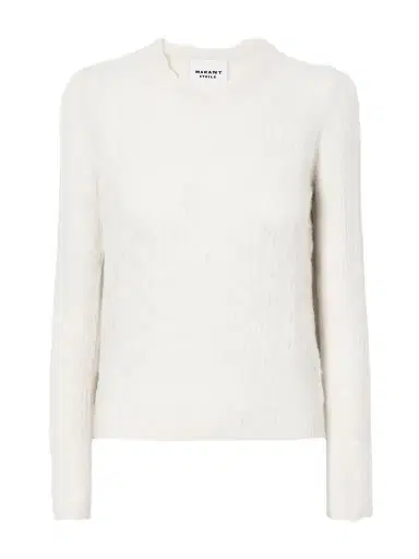 Marant Étoile Obeline Wool-blend Chrochet Sweater | Thumbnail 1 Marant Étoile Obeline Wool-blend Chrochet Sweater | Thumbnail 1