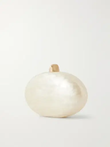 Cult Gaia Eviana Marble-effect Clutch | Thumbnail 4 Cult Gaia Eviana Marble-effect Clutch | Thumbnail 4